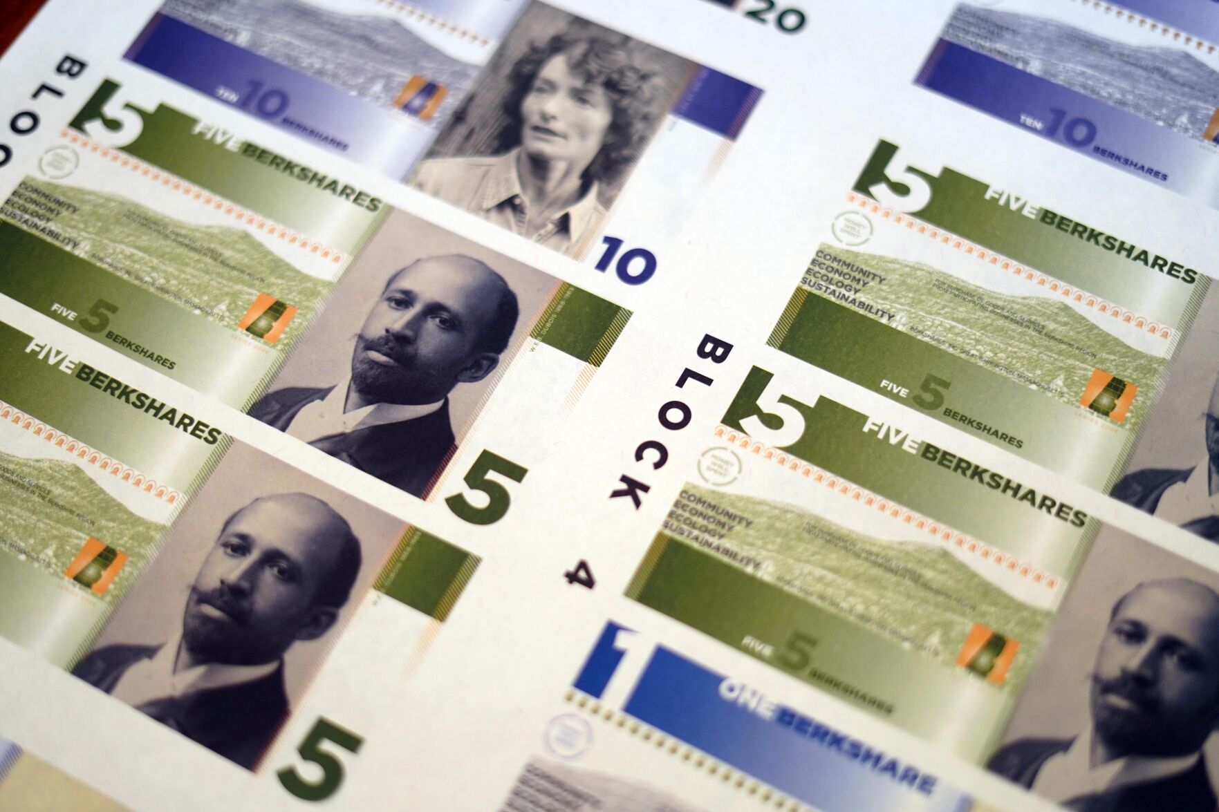 Proof sheet of local currency